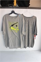 4XL and 3XL T-Shirts 1 Puma, 1 BCG with Tags