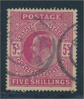 GREAT BRITAIN #140 USED VF