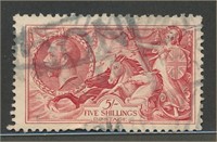 GREAT BRITAIN #174 USED VF
