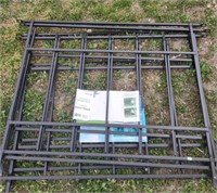 (4) 42" x 36" Metal Fence Panels