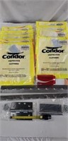 9 - Condor XL Safety Vests. 2 - 18" Hinges and 2