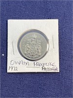 1972 Canadian $.50 coin proof like