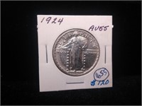 1924 Standing Liberty Quarter Dollar