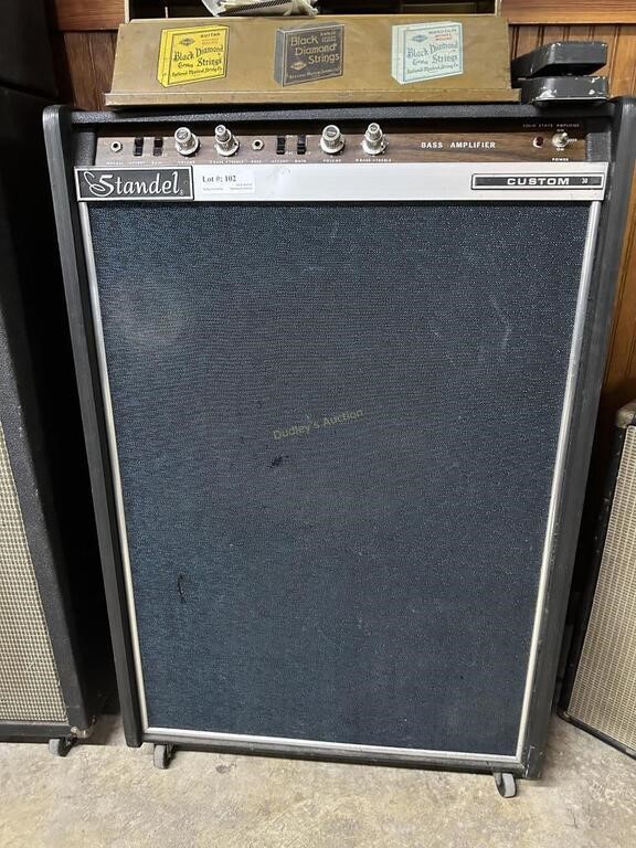 Standel 1970 Custom 30 Bass amp ser 69-18667 cond