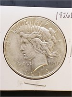 1926d Peace Dollar 90% Silver