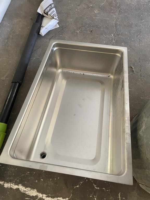 Boat dock Sink