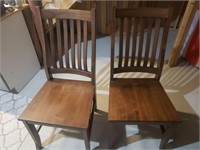 MENONITE CHAIRS NEW SOLID WOOD