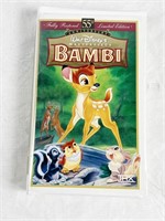 Vintage VHS Walt Disney Bambi Masterpiece