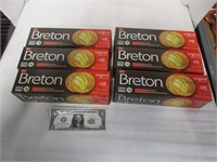 Box 6pks Breton Crackers