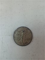 1942 walking Liberty half dollar
