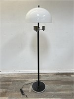 Atomic mid century floor lamp, 56 1/4" h