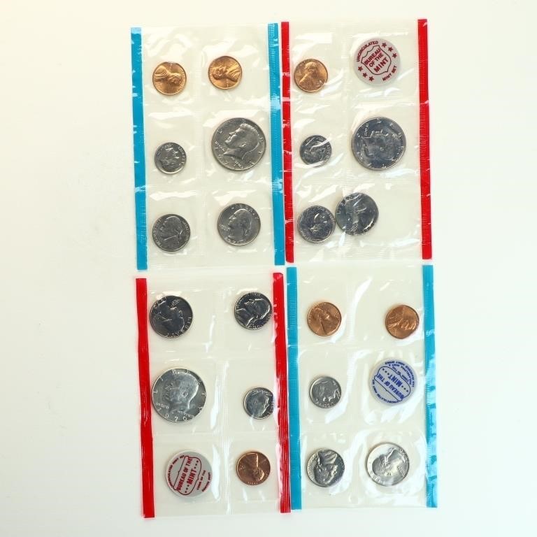 1970 and 1971 United States Mint Coin Sets