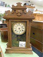 Seth Thomas Key Wind Kitchen Clock w/ Pendilum &