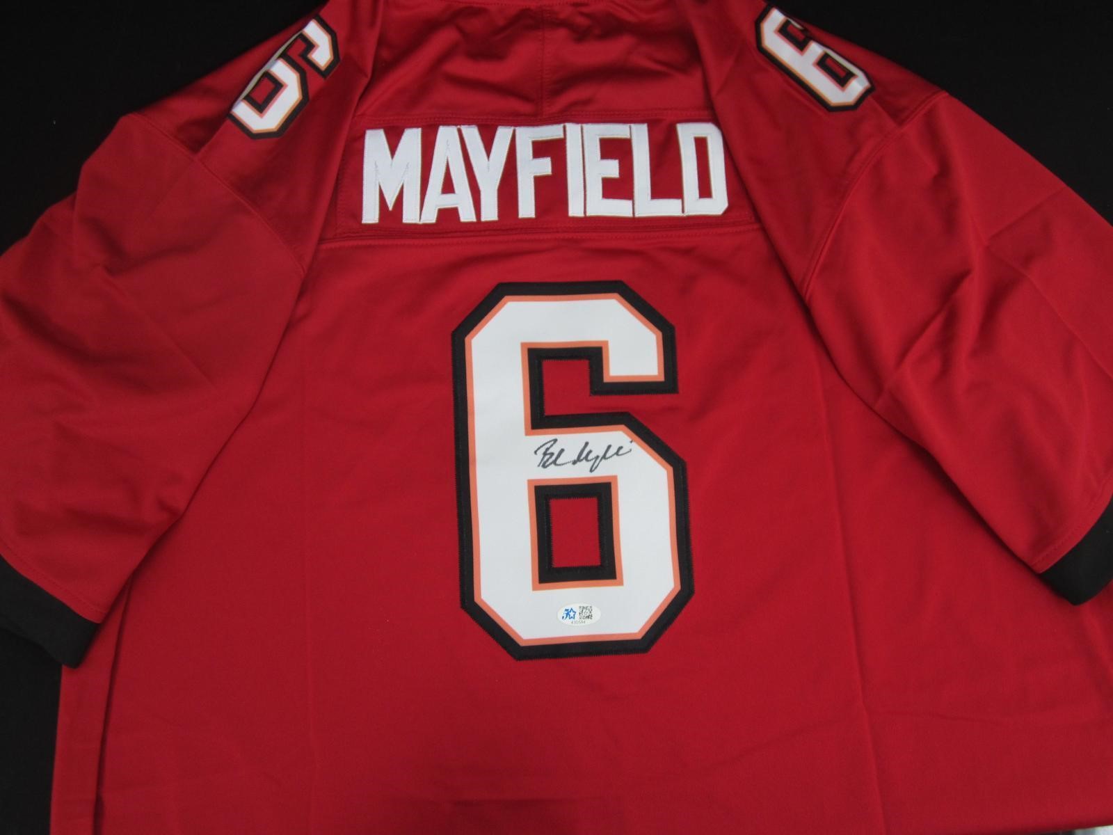 Baker Mayfield Signed Jersey FSG COA