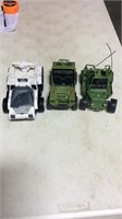 3 G.I. Joe vehicles