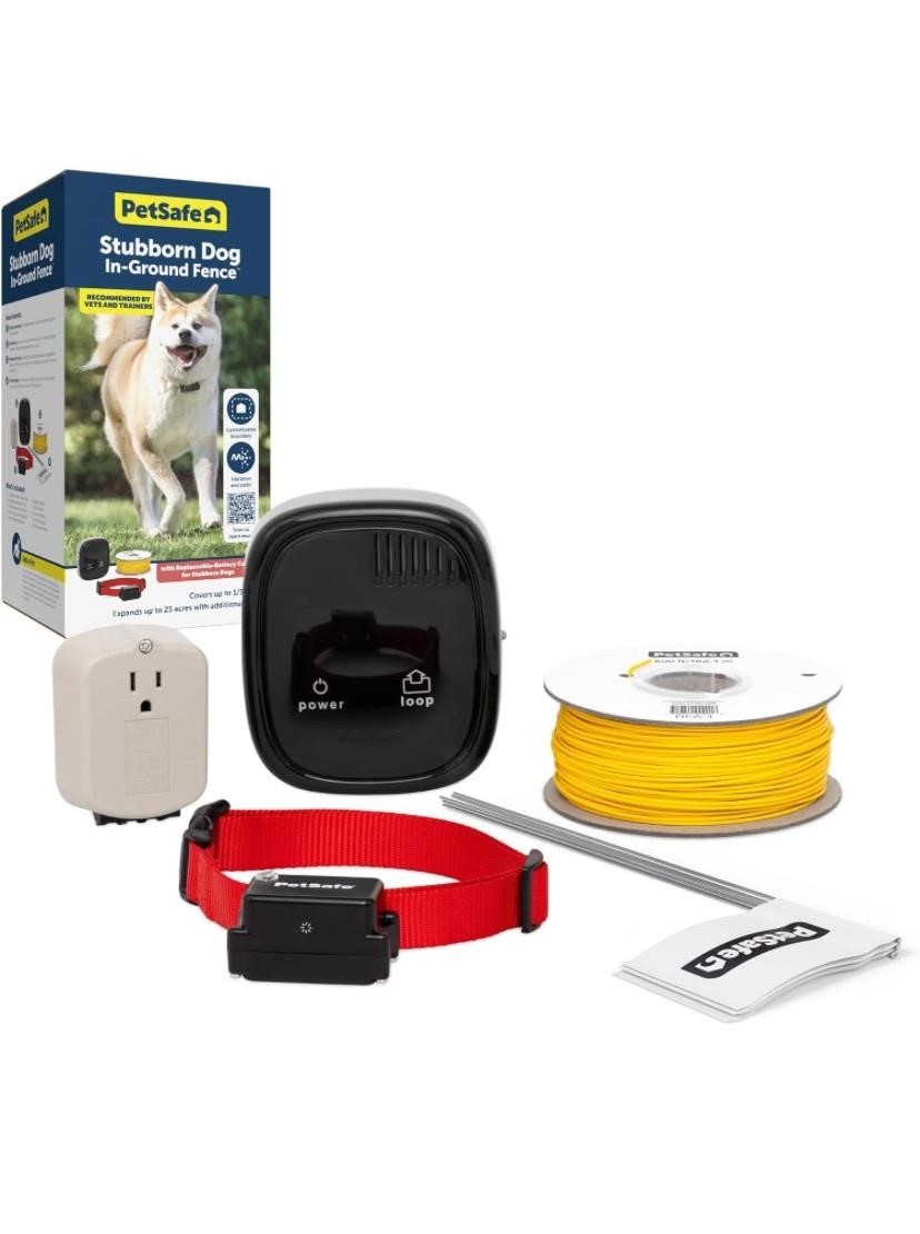 $220 Petsafe stubborn dog in ground fence