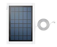 Ring Solar Panel, White Micro USB ***UNTESTED,