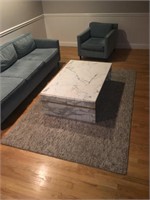 Rectangular rug by Mitchell Gold 95Lx55w