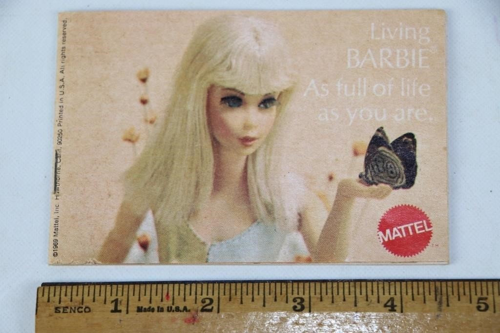 Living Barbie As Full of Life as You Are.  1969