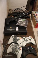 X BOX AND CONTROLERS