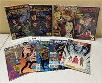Lot of 9 Star Trek The Next Generation Comic Books
