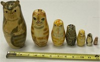 Nesting Cat Dolls