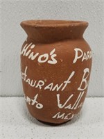 Vintage Mexican Bar Ceramic Jar