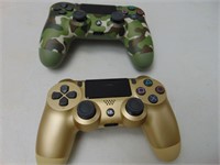 Two Playstation 4 Controllers