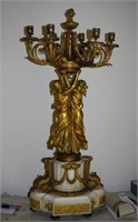 Large ormolu candlebra