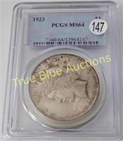 1923 Peace Dollar, MS64 PCGS