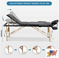 Portable Foldable Massage Table: New