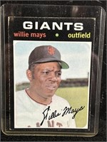 1971 Topps Willie Mays #600 Ungraded