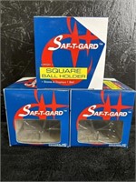 (3) Square Baseball Holders NEW