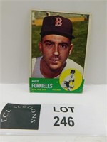 1963 TOPPS MIKE FORNIELES MLB BASEBALL CARD