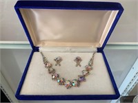 Vintage Jay Kel Necklace Earring Set