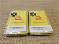 Two Sealed Tins Montecristo Memories Cigars, Tin