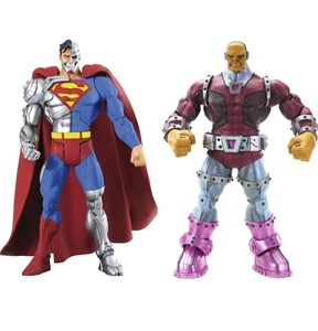 pack-cyborg superman / mongul figures