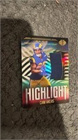 2021 Panini Illusions Highlight Swatches Cam Akers