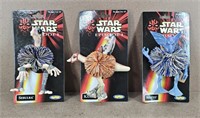 3pc 1999 Star Wars Koosh Balls