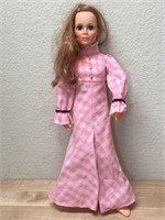 Vintage 1972 Ideal Doll Co RARE 21 INCH HARMONY