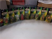 9 Star Wars Action Figures New On Card