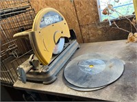 DeWalt Chop Saw (Metal Cutting Wheels)