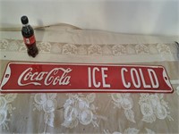 Nice Coca Cola sign 36"L