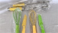 E5) New whisks and knives