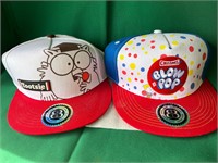 2 New Hats $14.99 each $30 value Tootsie/Charms