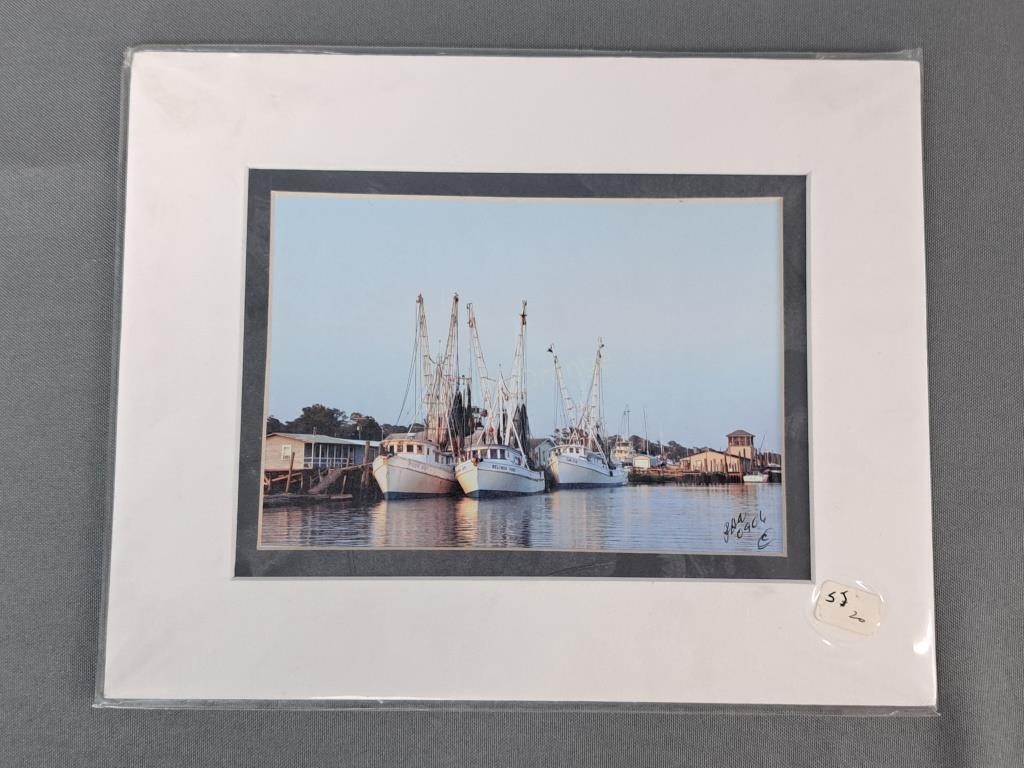 Phyllis Allen Signed Matted Photograph