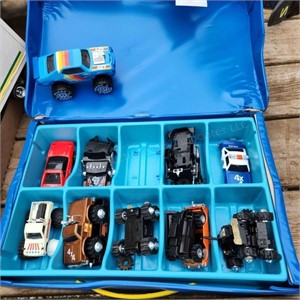 HW 10pc collectors case 4x4 stompers and others
