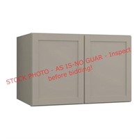 H.B. Wall Cabinet, Sterling Grey, 36x24x23.5in