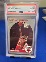 1990 Hoops Michael Jordan PSA 8