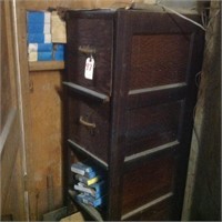 File cabinet and contents